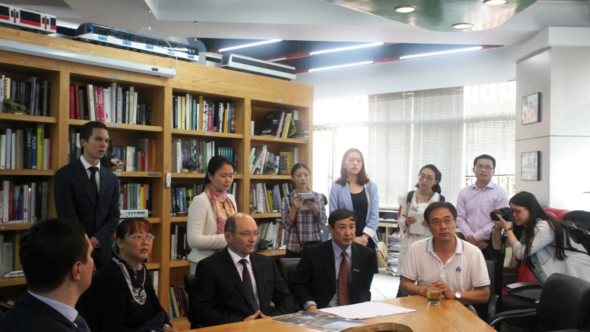 Visit by the First Vice President of the Russian Railways Corporation