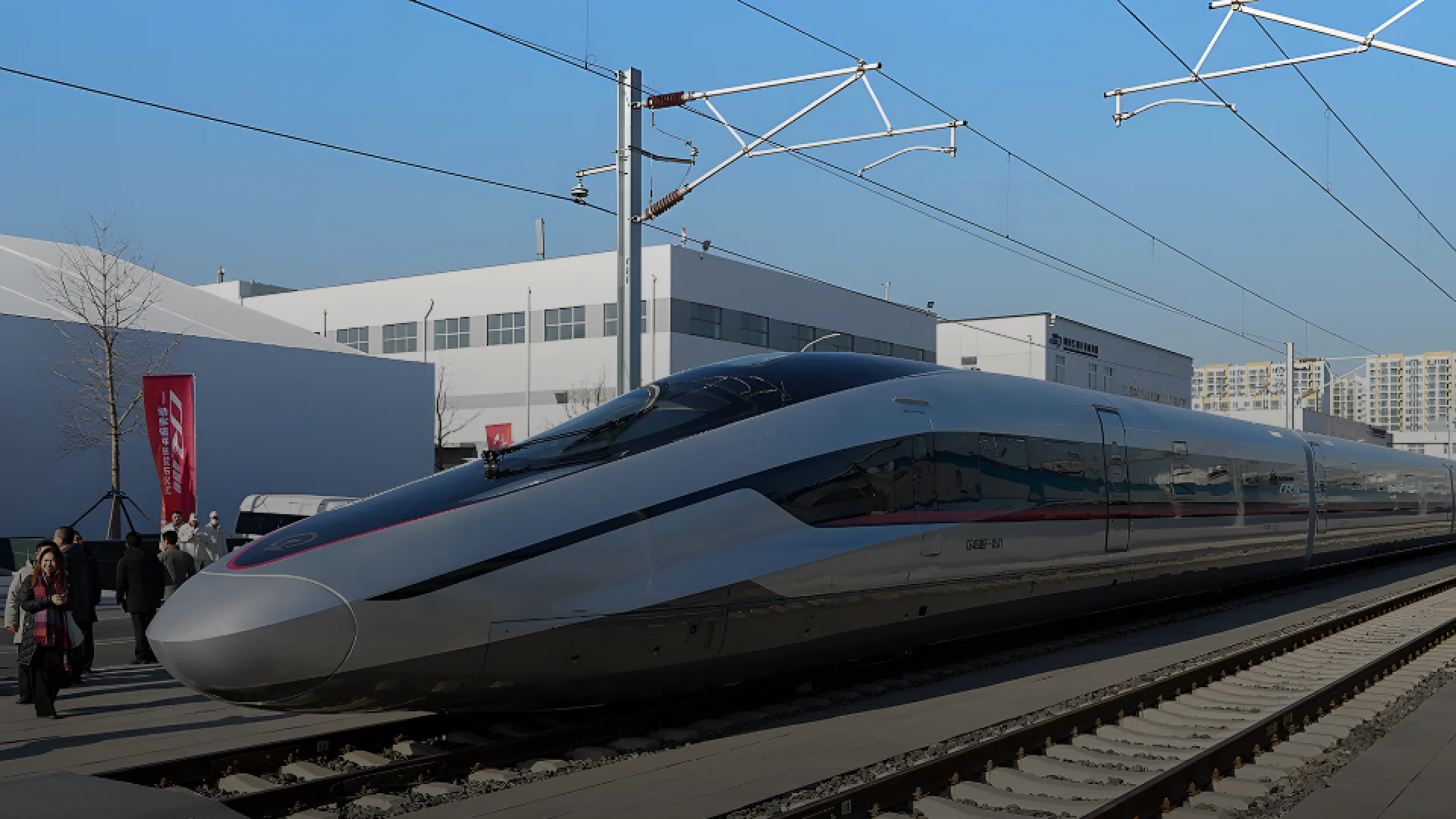 The world's fastest high-speed train! CR450 EMU prototype unveiled