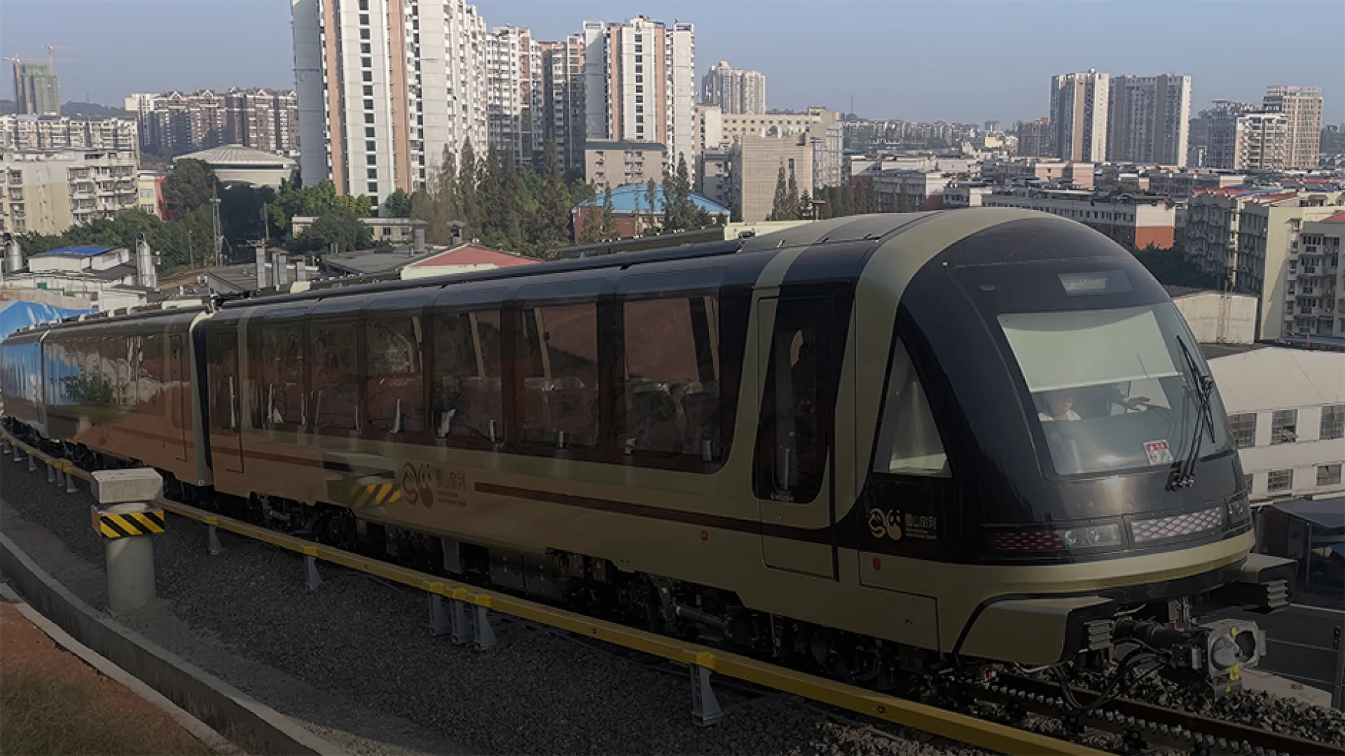 China's first rack railway train rolls off production line in Ziyang, Sichuan