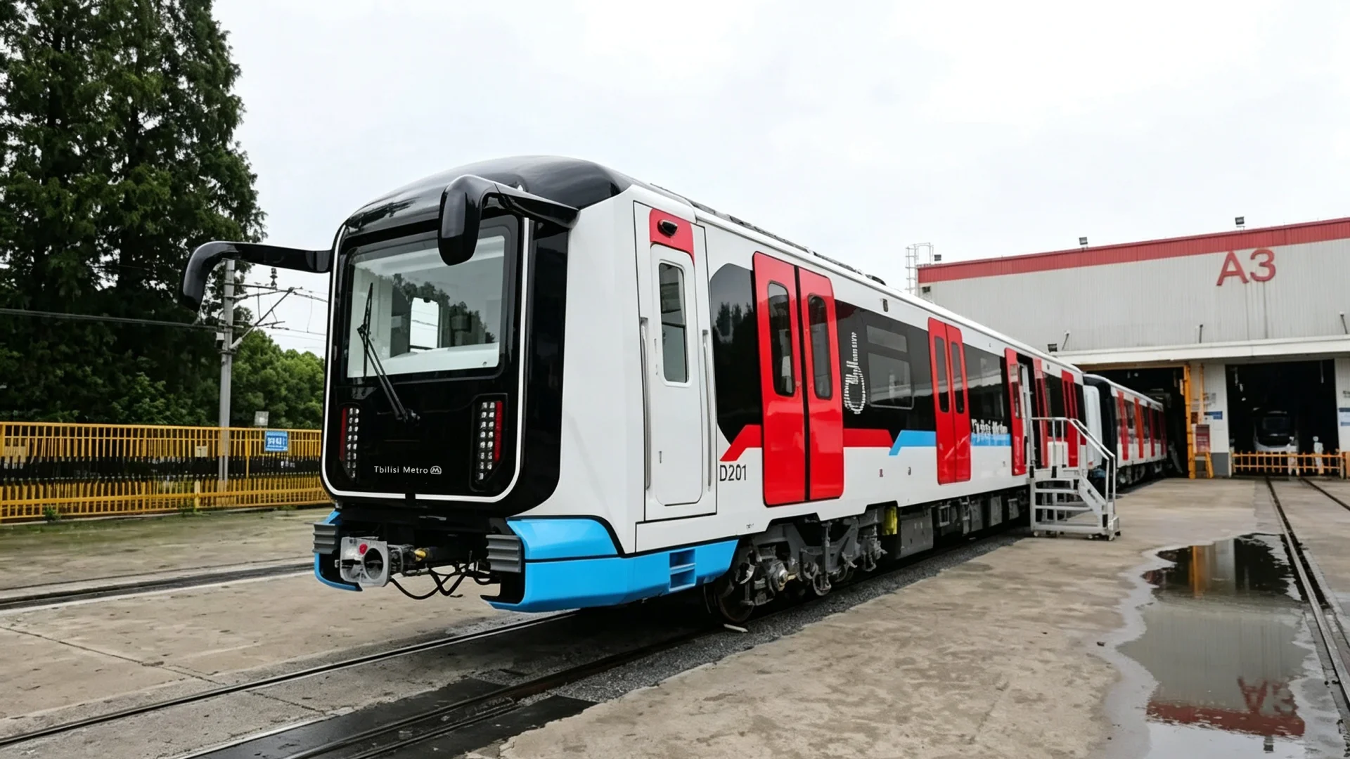Crrc Rolls Out First Metrotrain Built To 'soviet' Standard