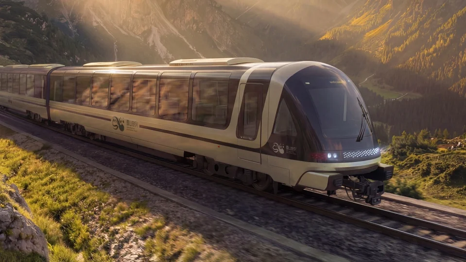 Siguniang Mountain Dujiangyan Mountain Rail Vehicles