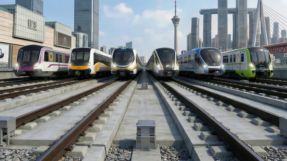 Metro Trains in Southwest China